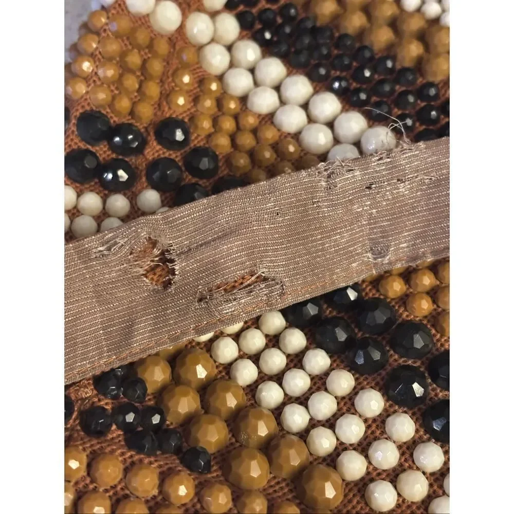 Vintage Roger Van S beaded bag